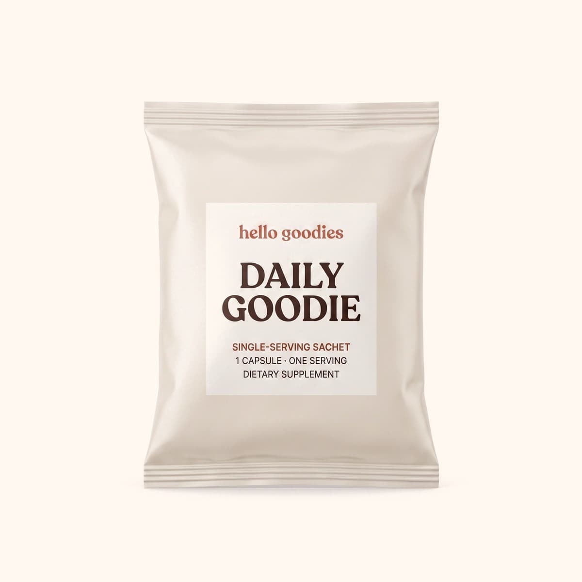 Hello Goodies Daily Goodie single-serving sachet